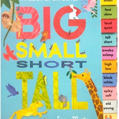 My Book Of Opposites: Big Small Short Tall - Board Book