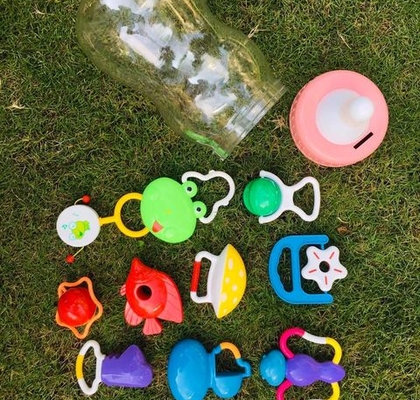 10 pcs rattle set