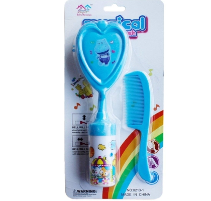 musical hair brush with comb for babies