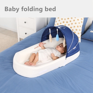 foldable baby nest with mosquito net