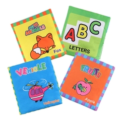 4 Pcs Soft Book - Big Size