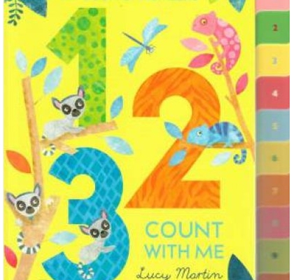 my book of numbers: 1 2 3 count with me (board book)