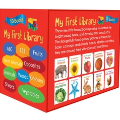 My First Library : Set Of 10 Board Books (Box Set)