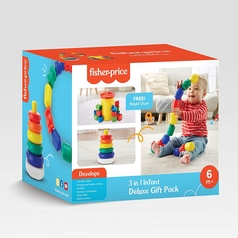 Fisher Price 3-In-1 Infant Deluxe Gift Pack