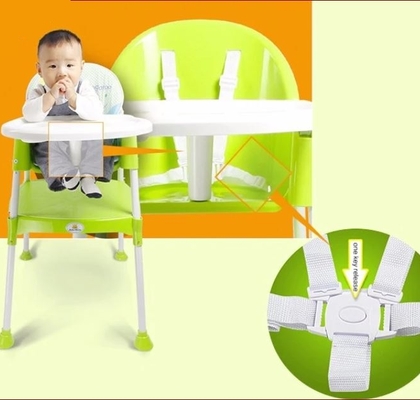 2 In 1 Feeding High Chair With Safety Belt