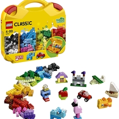 Lego Classic Creative Suitcase 10713 Building Kit (213 Pieces), Multicolor