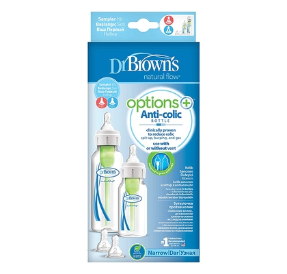 dr,brown's natural flow option+ anti-colic bottle