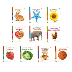 My First Library : Set Of 10 Board Books (Box Set)