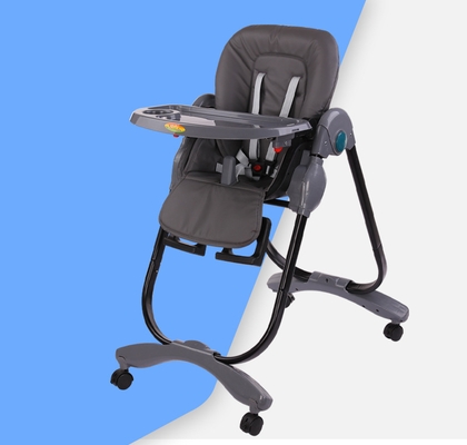 adjustable  premium high chair with wheel