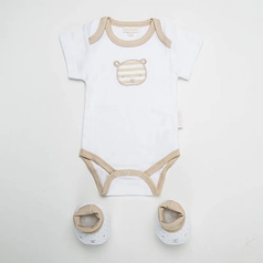 Mother's Choice Boxed Set Of Bodysuits And Booties