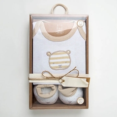 Mother's Choice Boxed Set Of Bodysuits And Booties