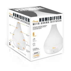 2-In-1 Ultrasonic Cool Mist Humidifier & Aroma Diffuser