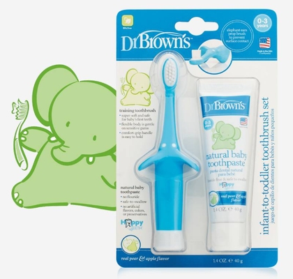 Dr. Brown's Infant-To-Toddler Toothbrush Set