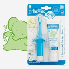 Dr. Brown's Infant-To-Toddler Toothbrush Set