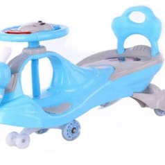 Baby/Child Swing Car With Musical Steering