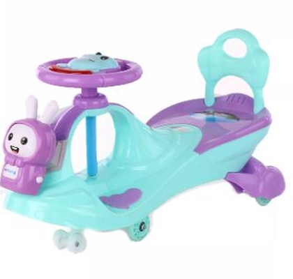 baby/child swing car with musical steering