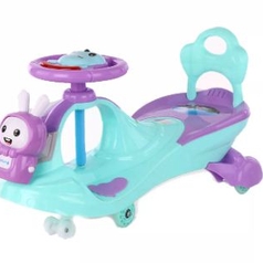 Baby/Child Swing Car With Musical Steering