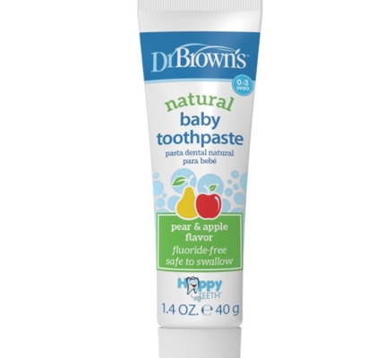 dr. brown’s natural baby toothpaste
