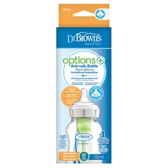 Dr. Brown’S Options+ Wide-Neck Baby Bottle 330ml
