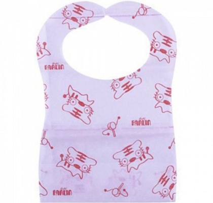 farlin disposable baby paper bib bf-379 (12 pcs)