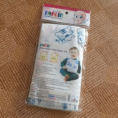Farlin Disposable Baby Paper Bib Bf-379 (12 Pcs)
