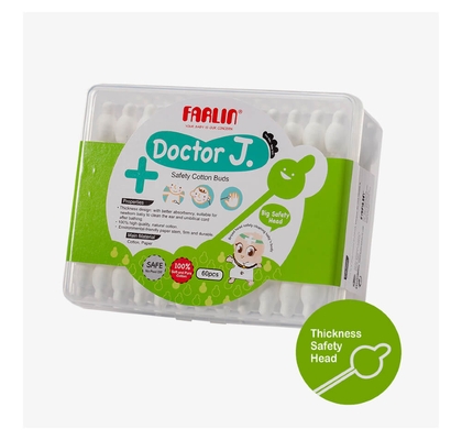 Farlin Doctor J. Paper Stem Safety Cotton Buds