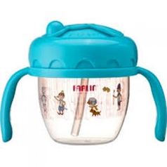 Farlin Farlin Gulu Gulu Straw Drinking Cup / Training Cup / Sipper 120ml Aet-010c