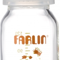 Farlin Feeding Bottle Glass/40z Top-808g