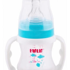 Farlin Feeding Bottle Pp Wide Neck W/Handle 150ml Ab-42014