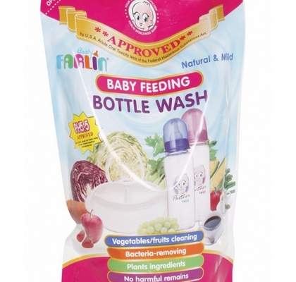 farlin feeding bottle wash 700ml (refill) bf-200a