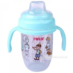 Farlin Gulu Gulu Spout Learner Cup / Training Cup / Sipper Aet-012b 240 Ml