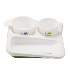 Farlin Pe-Pa Plate  Feeding Set