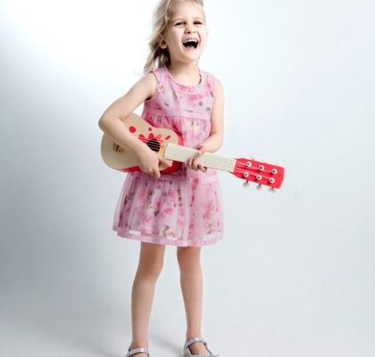 Classic Baby Wooden Guitar.