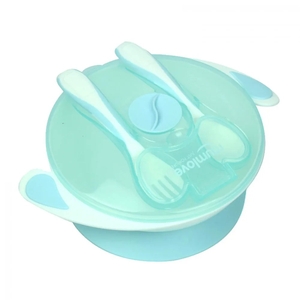 mumlove feeding bowl with suction bottom set