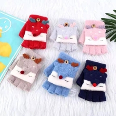 Warm Woolen Half + Full Gloves
