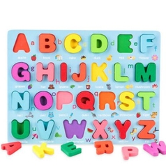 Colorful Abc Wooden Board