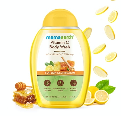 vitamin c body wash with vitamin c and honey for skin illumination - 300ml