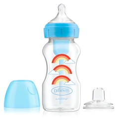 Dr. Brown’S Natural Flow® Options+™  Sippy Bottle Starter Kit, Wide-Neck, 9 Oz/270 Ml