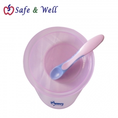 Weaningbowl With Heat Sensing Spoon