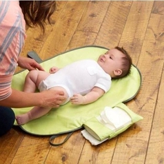 Water Proof Fold-Able Diaper Changing Mat Mommy Clutch