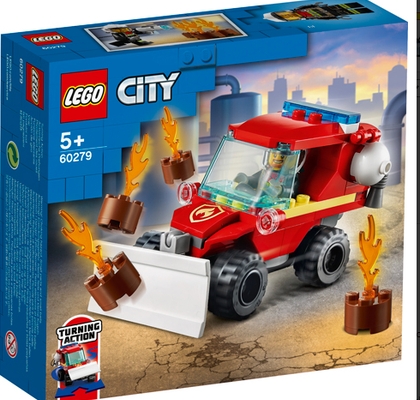 lego city fire hazard truck