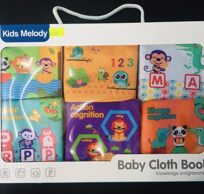 kids melody baby cloth book