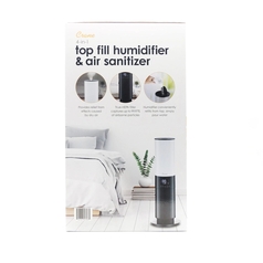 4-In-1 Top Fill True-Hepa Humidifier & Air Sanitizer