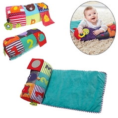 Multifunctional Baby Crawling Blanket Pillow With Toys