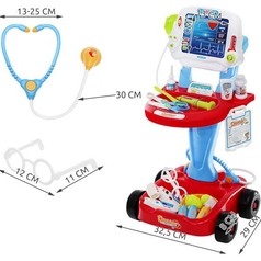 17 Pcs Doctor Medical  Playset