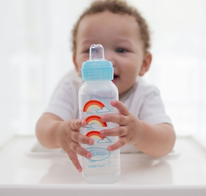 dr. brown’s natural flow® options+™ sippy bottle starter kit, 8 oz/250 ml