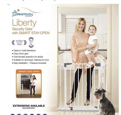 Dreambaby® Liberty Security Gate- White