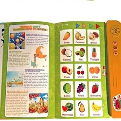 English Learning Touch Reading Sound Book Kids E Book