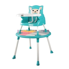 3 In 1 Children's Dining Chair Learning & Eat & Building Blocks