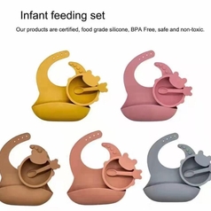 Silicone Baby Feeding Set